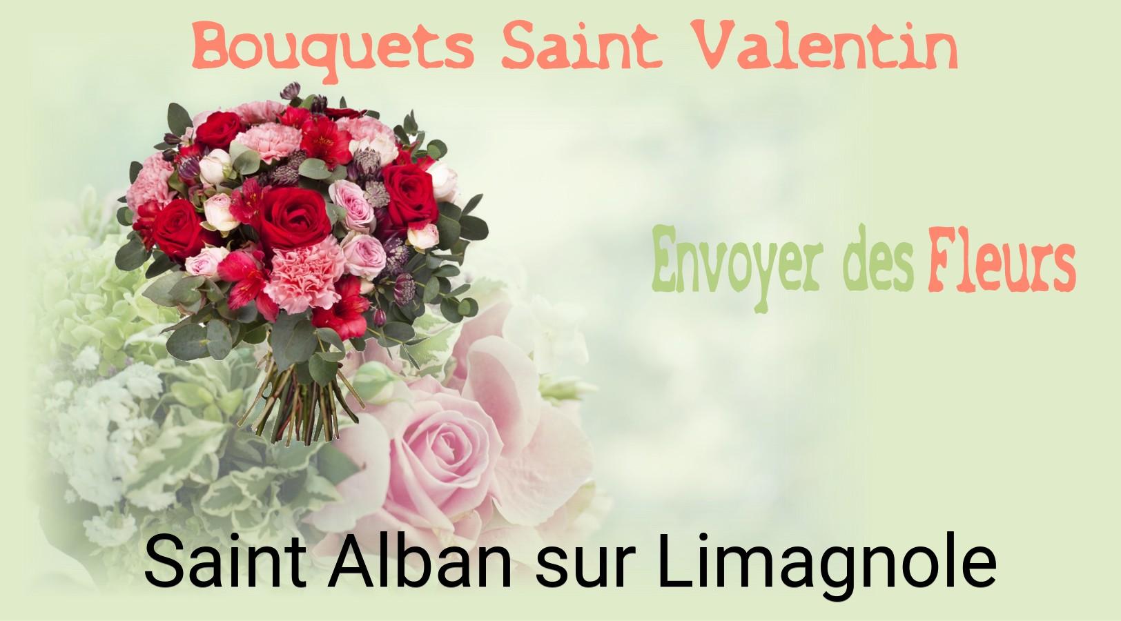 Roses de Saint-Valentin livrées à Saint-Alban-sur-Limagnole