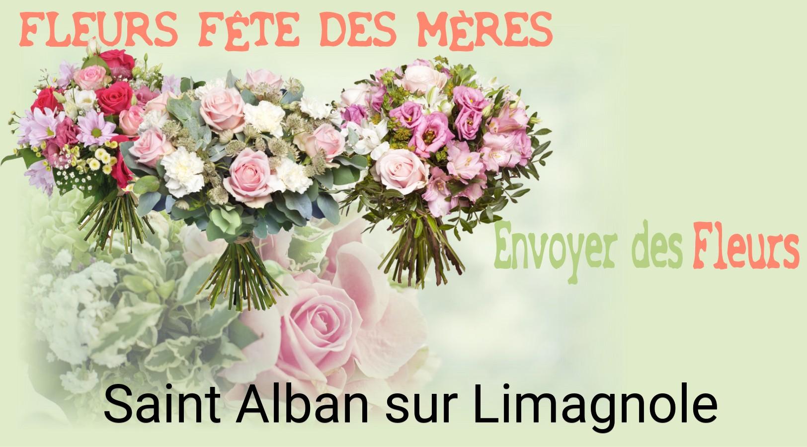 Bouquet de Fête des Mères livré à Saint-Alban-sur-Limagnole